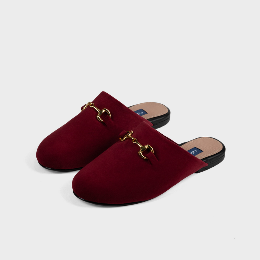 Mules en terciopelo