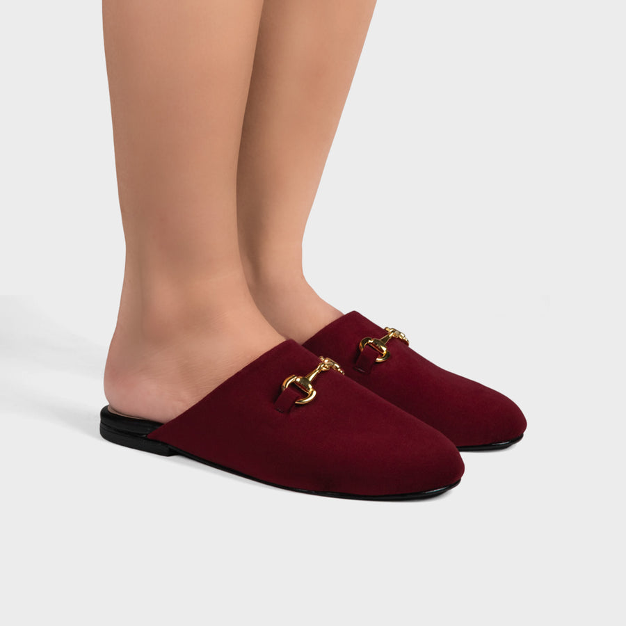 Mules en terciopelo