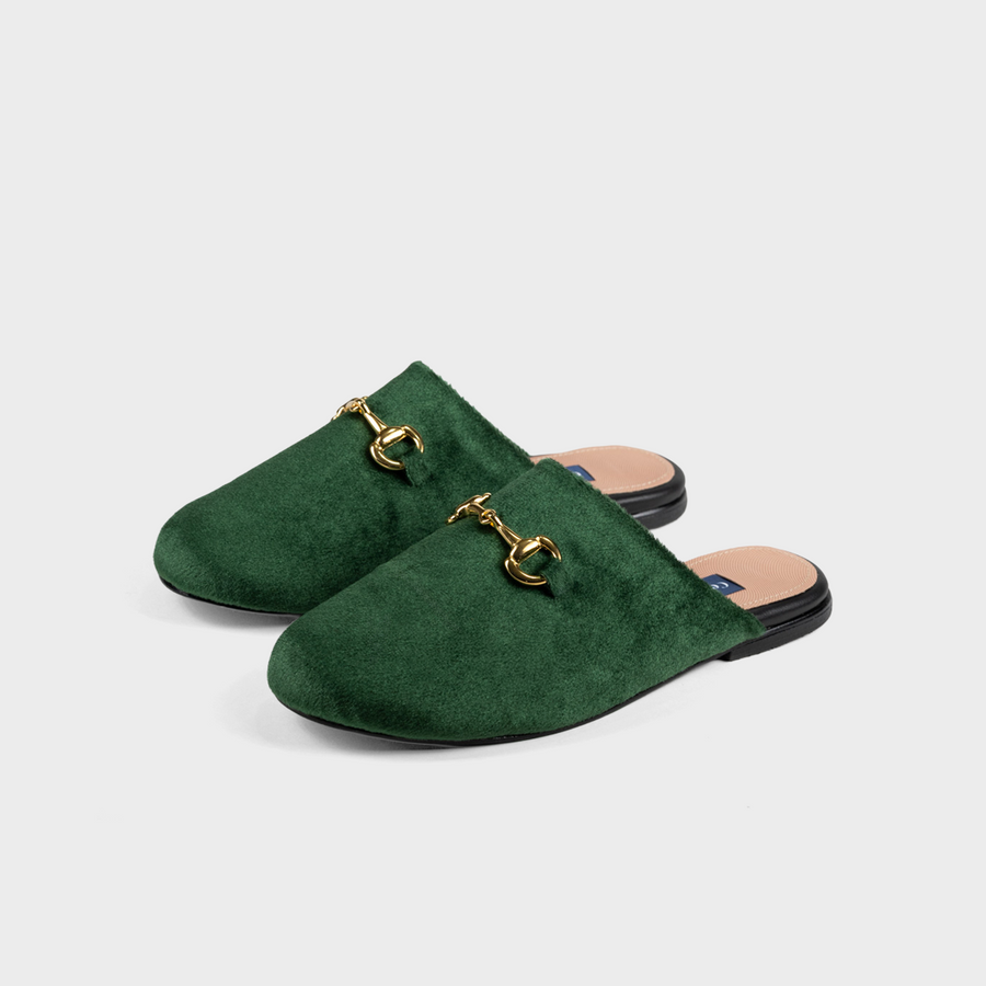 Mules en terciopelo