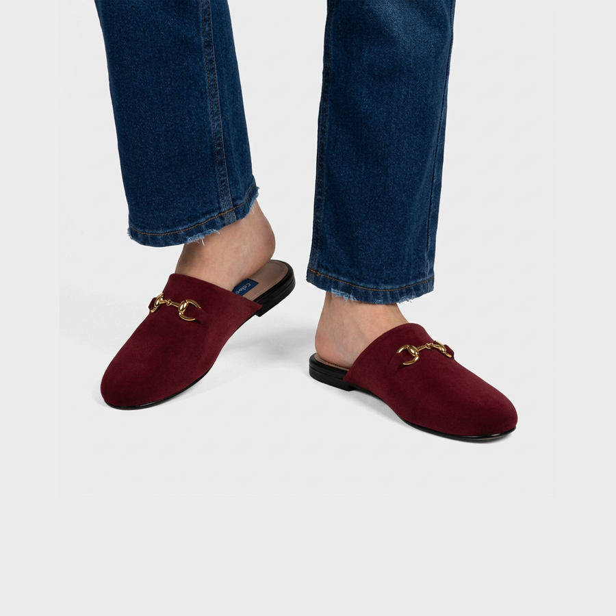 Mules en terciopelo