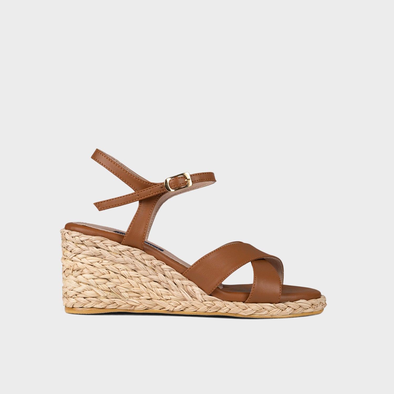 Sandalias con plataforma en Iraca