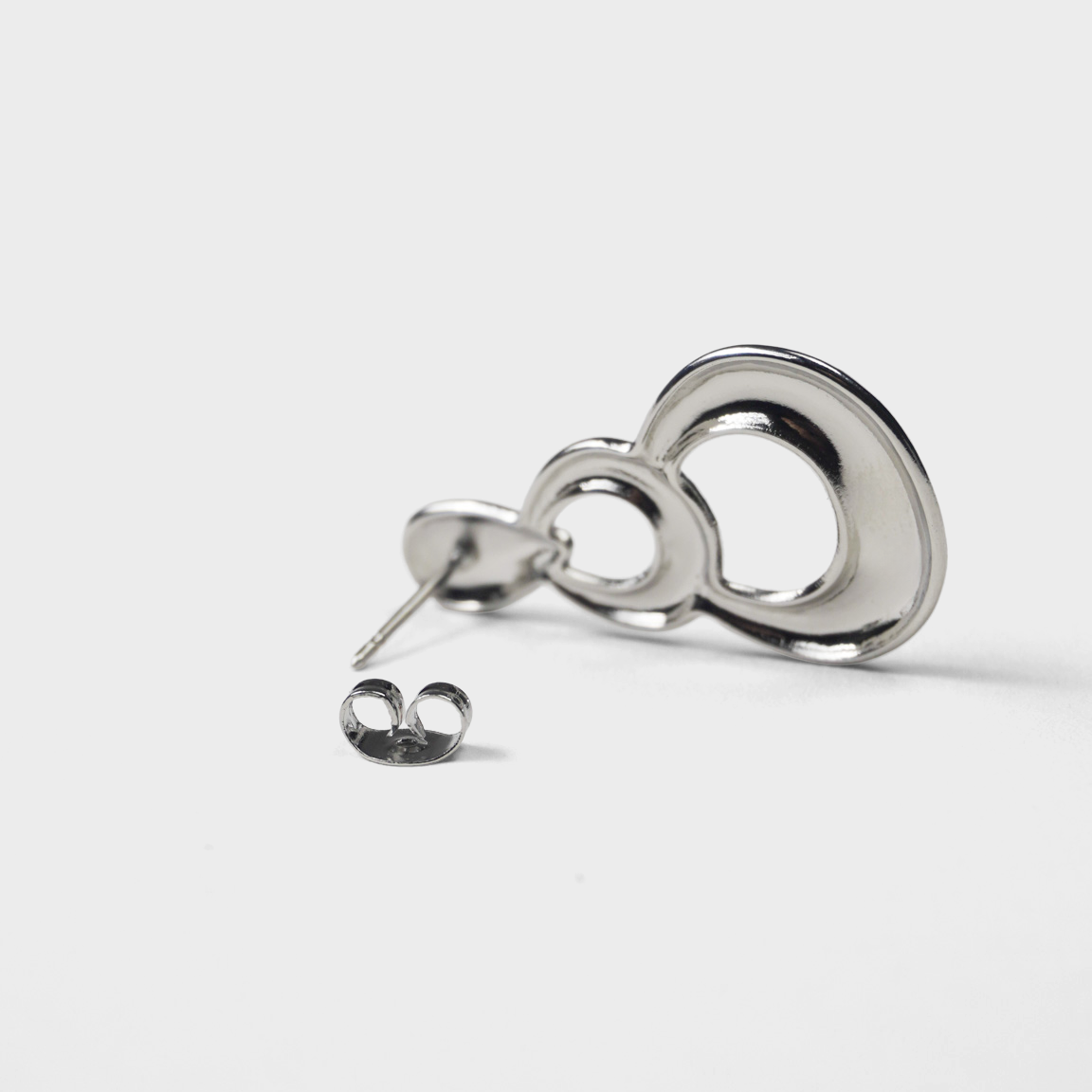 Aretes Luna Doble