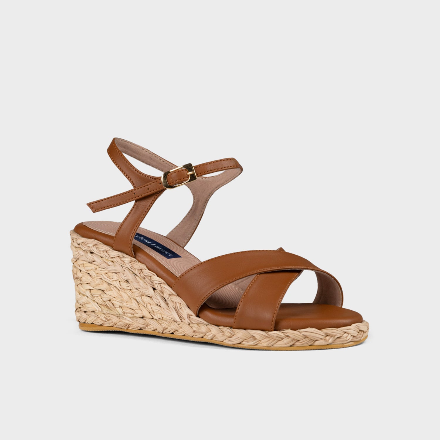 Sandalias con plataforma en Iraca