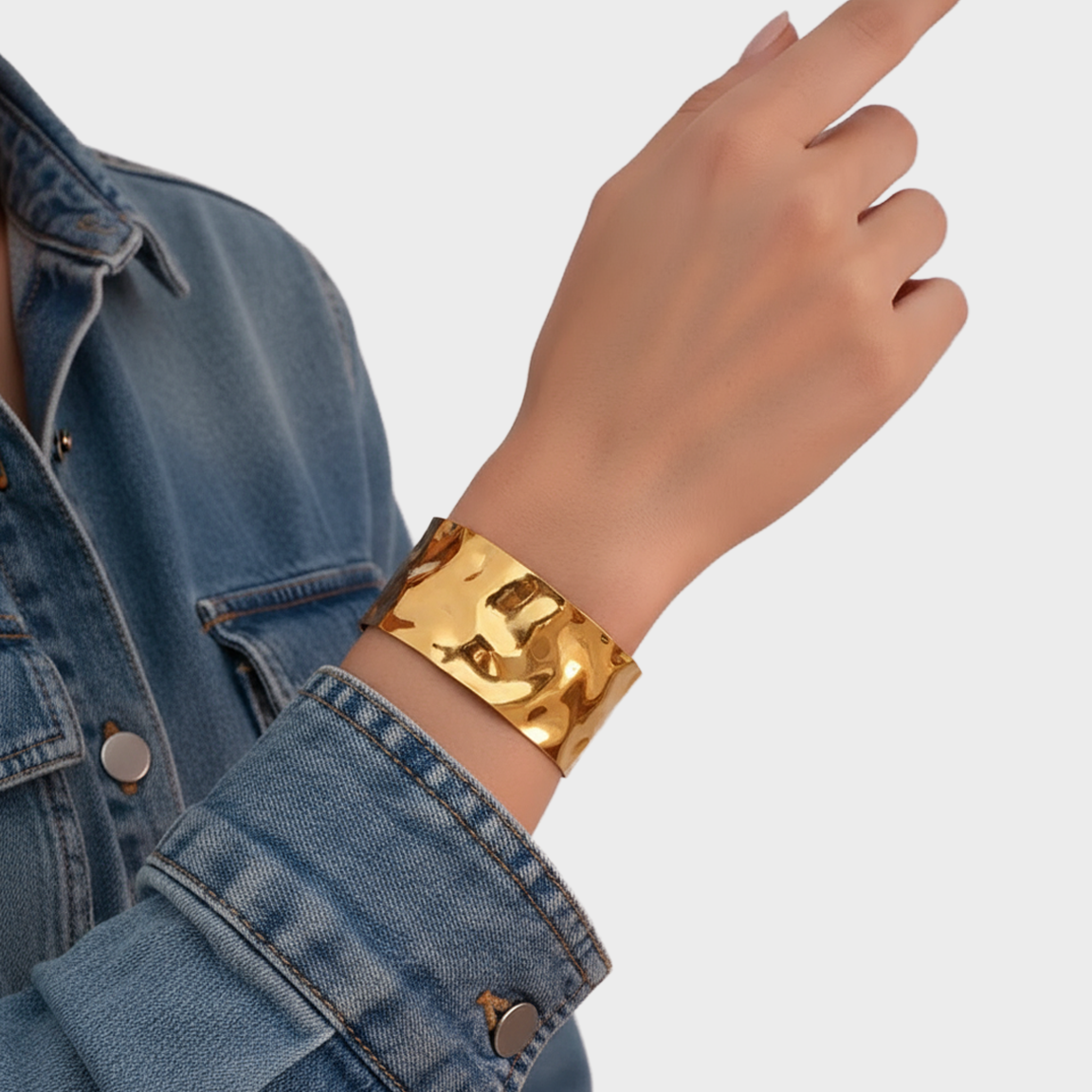 Pulsera Ola Dorada