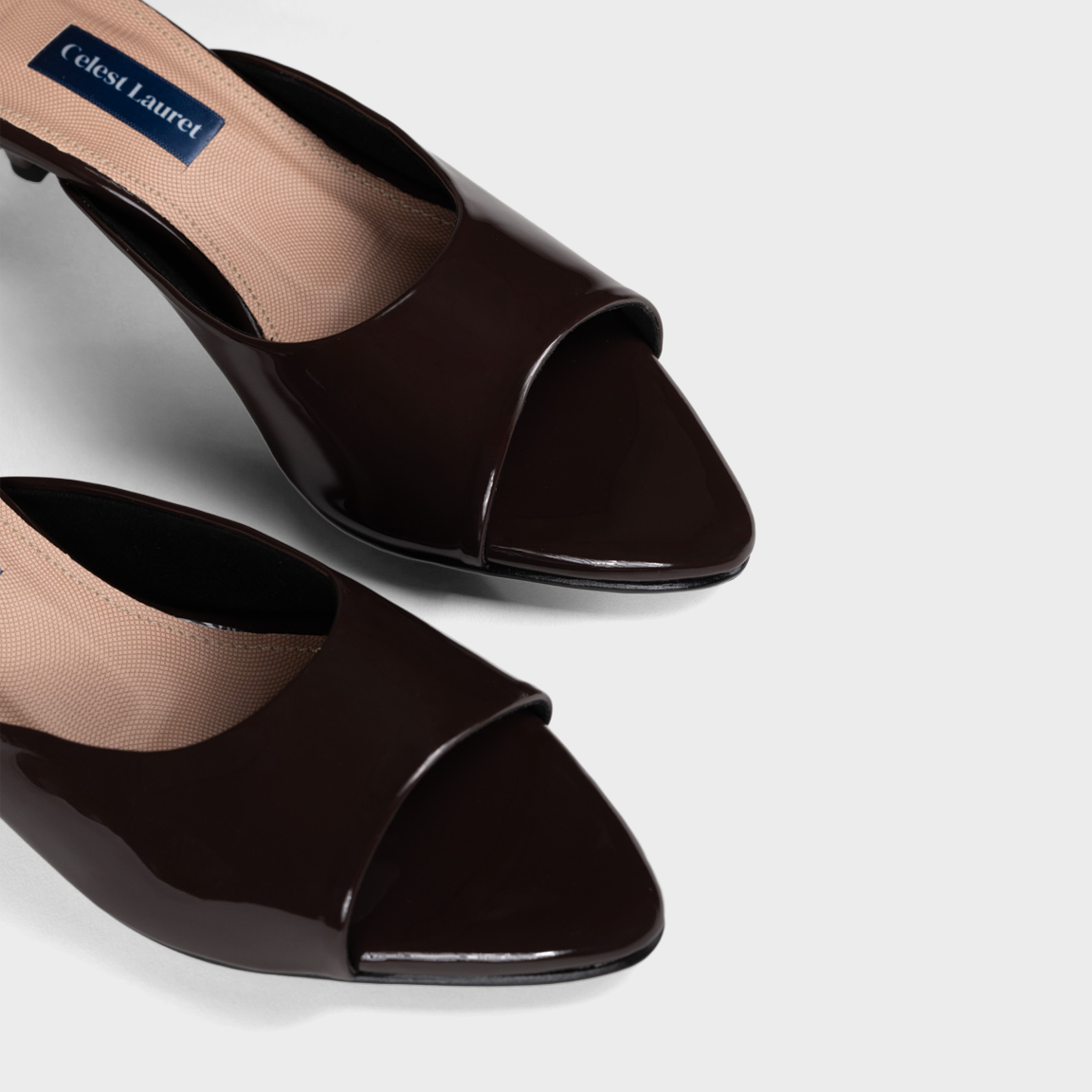 Mini heels en charol