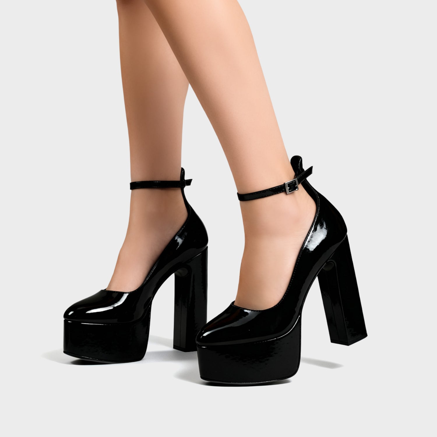 tacones con plataforma Midnight