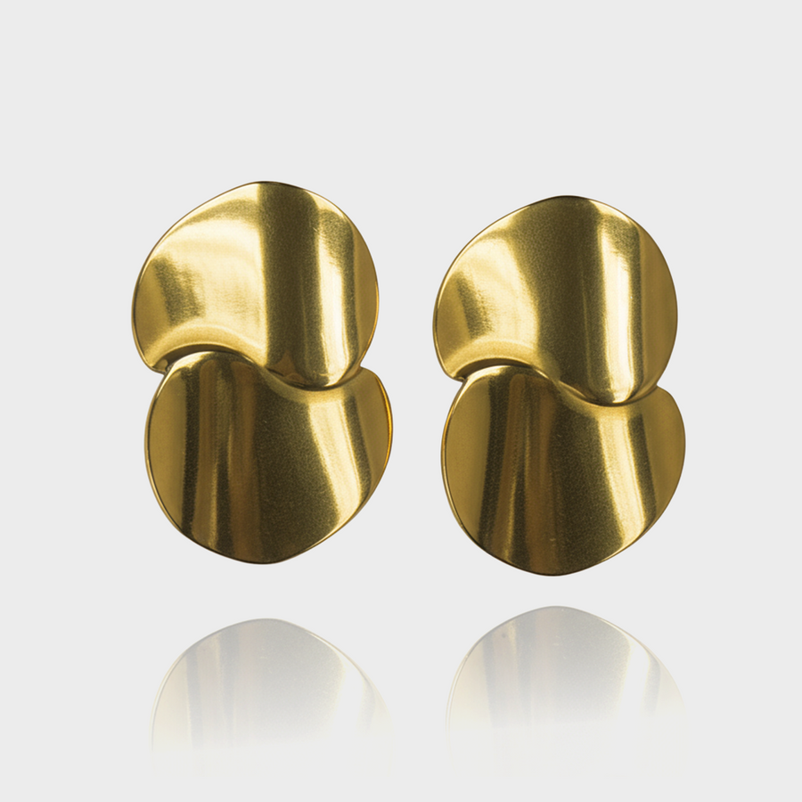 Aretes Ondas de Sol