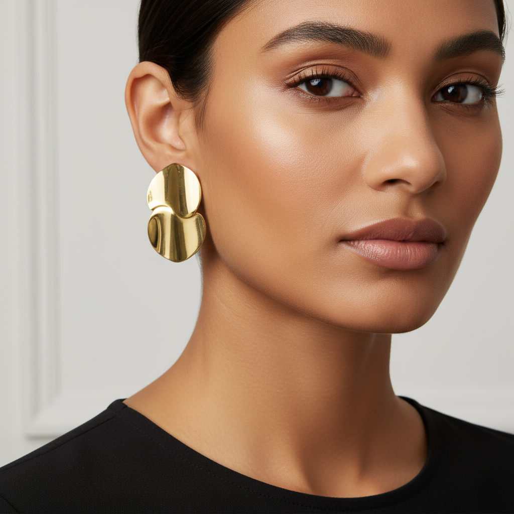 Aretes Ondas de Sol