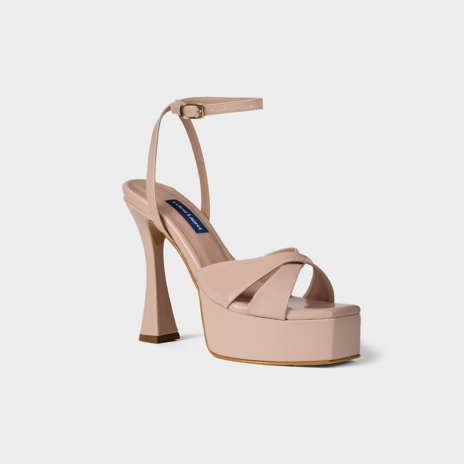 Sandalias de tacón Nude