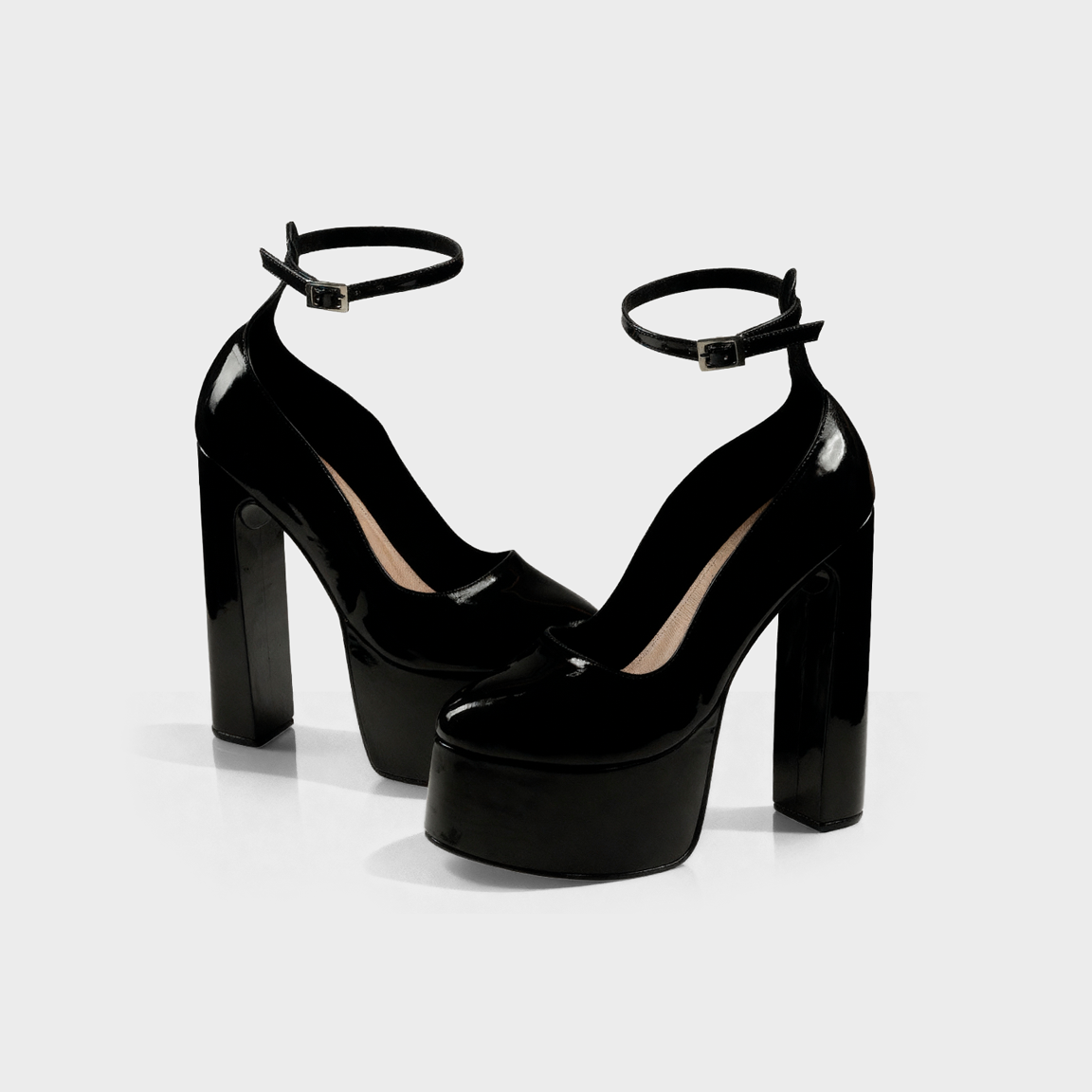 tacones con plataforma Midnight