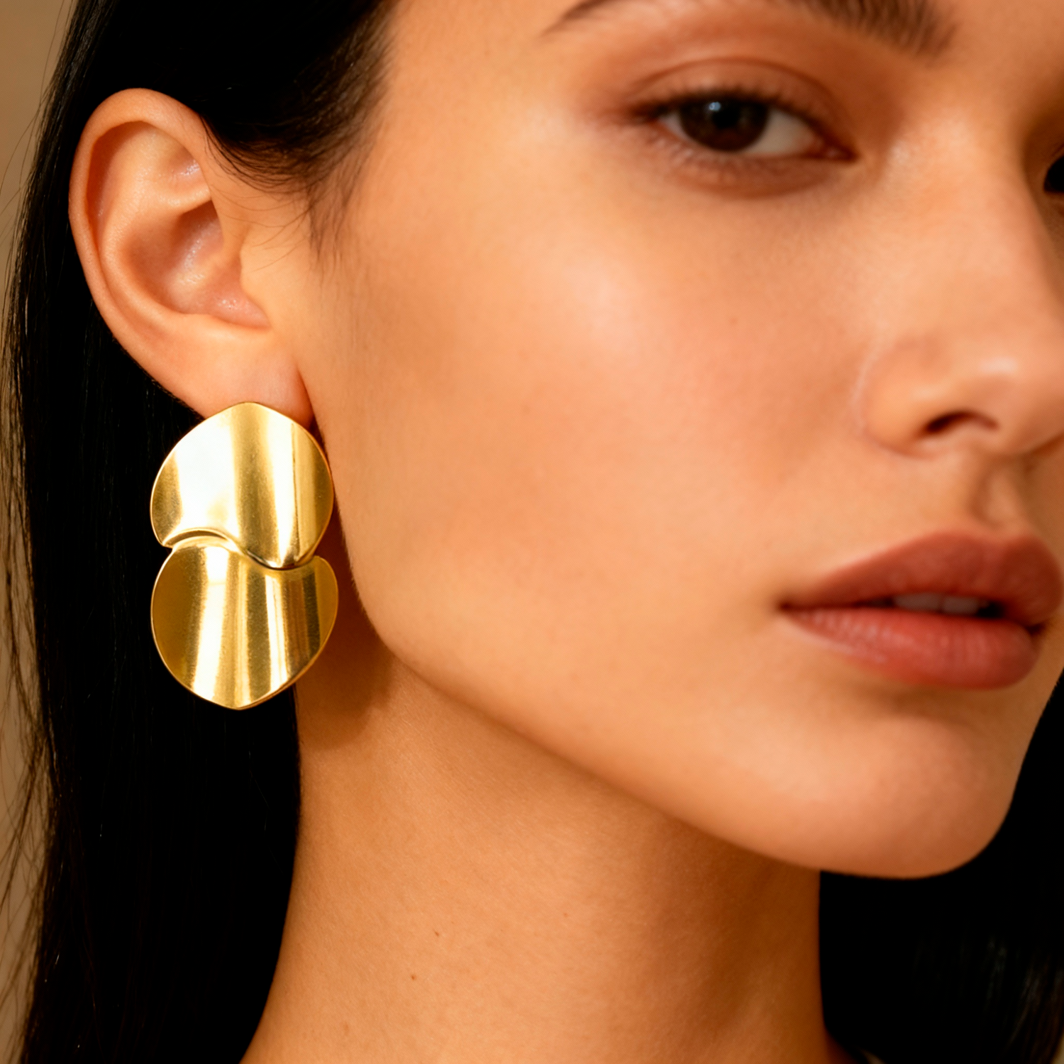 Aretes Ondas de Sol