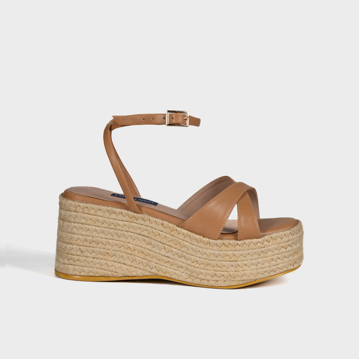 Sandalias con plataforma en Boston miel